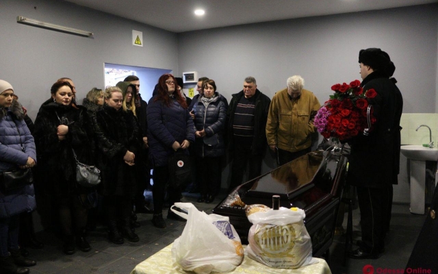 Одесса простилась с преподавателем сгоревшего колледжа Фото № 0 Одесса простилась с преподавателем сгоревшего колледжа Фото № 0