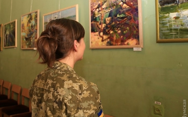 В Одессе пограничникам посвятили выставку картин Фото № 3 В Одессе пограничникам посвятили выставку картин Фото № 3