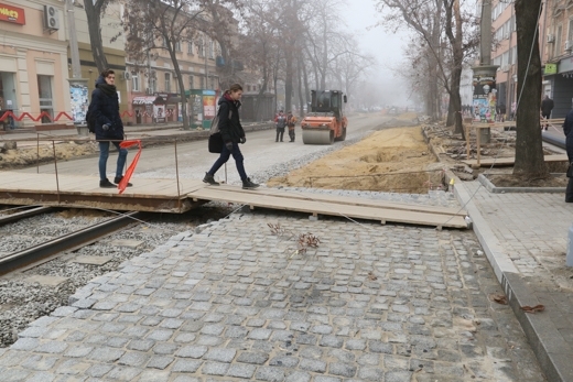 Реконструкция Тираспольской продолжается, но трамваи №15 и 21 начнут курсировать Фото № 4 Реконструкция Тираспольской продолжается, но трамваи №15 и 21 начнут курсировать Фото № 4