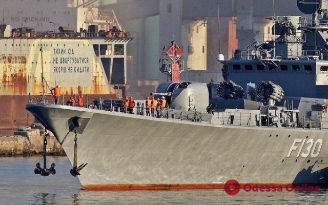 В Одессе на фрегате В Одессе на фрегате