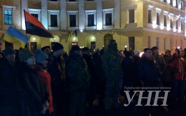 В Одессе прошел марш, приуроченный ко дню рождения Степана Бандеры Фото № 2 В Одессе прошел марш, приуроченный ко дню рождения Степана Бандеры Фото № 2