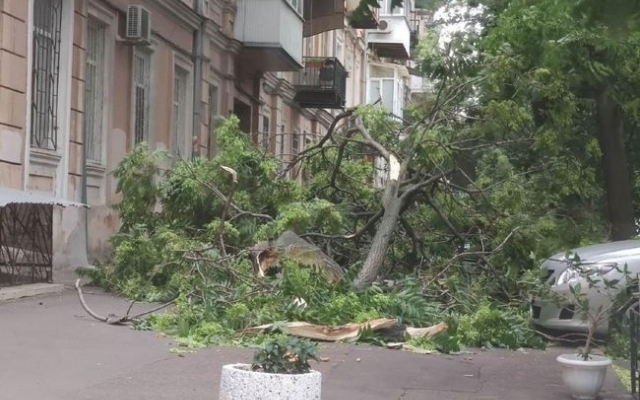 Непогода натворила беды в Одессе и области Фото № 6 Непогода натворила беды в Одессе и области Фото № 6
