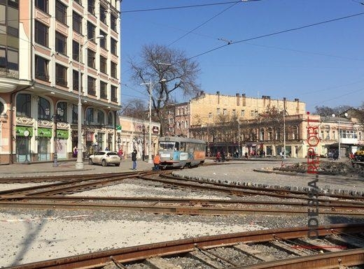 На Тираспольской площади завершаются основные работы Фото № 4 На Тираспольской площади завершаются основные работы Фото № 4