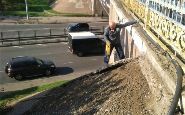 Возле одесского автовокзала отремонтировали мост Фото № 1 Возле одесского автовокзала отремонтировали мост Фото № 1
