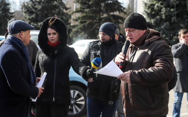 Под ОГА собрался митинг предпринимателей Фото № 6 Под ОГА собрался митинг предпринимателей Фото № 6