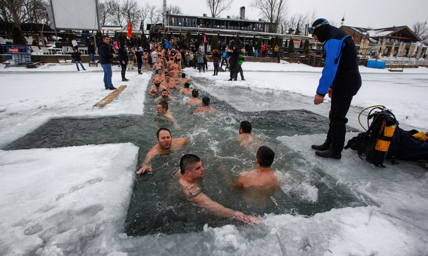 Крещенские купания в Одессе