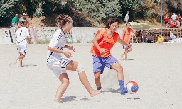 В Одессе состоится II чемпионат Украины по пляжному футболу среди женских команд