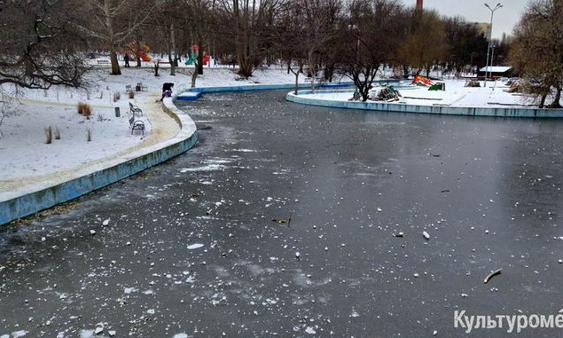 В парке Победы ребенок провалился под лед – обновлено 