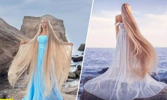 Невероятная краса - длинная коса: одесситка отрастила волосы, дина которых превышает ее рост