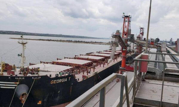 В Черноморске ремонтируют рекордный по размеру корабль
