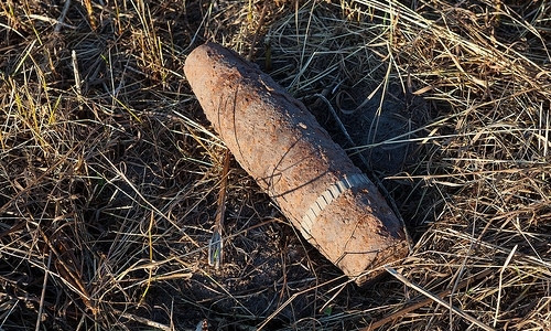 Под Одессой обнаружен артснаряд калибра 125 мм времен Второй мировой войны