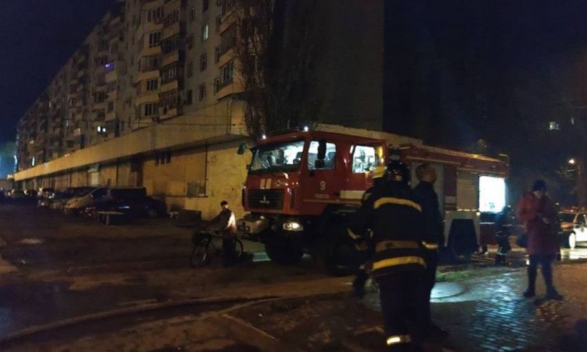 В Одессе сгорело кафе "Фокус" 
