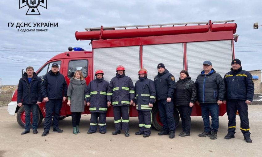 На Одещине появились два новых пожарных подразделения