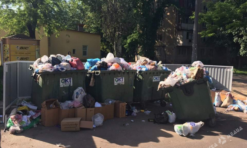 Больше трети одесситов не платит за вывоз мусора 