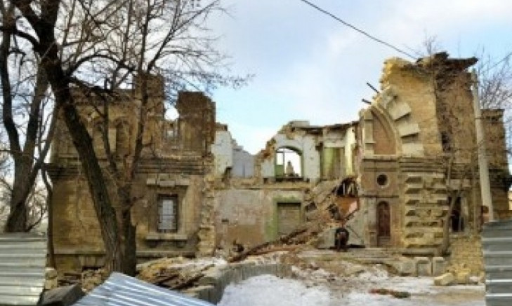 Одесские руины Масонского дома приобрели... владельцы дельфинария