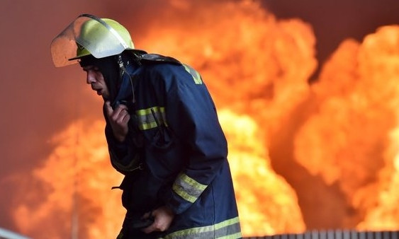 Страшный пожар в Одессе, сгорел частный дом