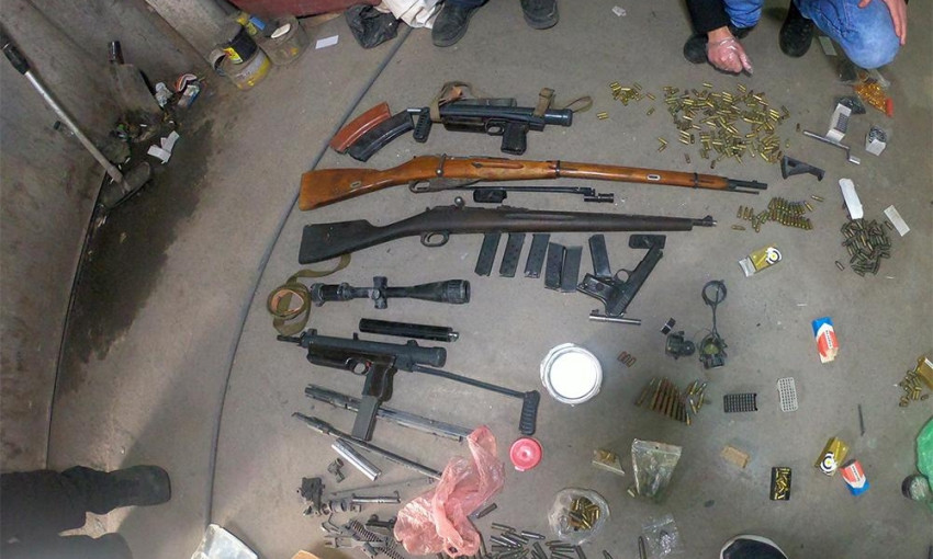 В Одесской области обнаружили оружейный склад 