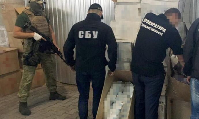 В Одесской области пресекли контрабанду сигарет 