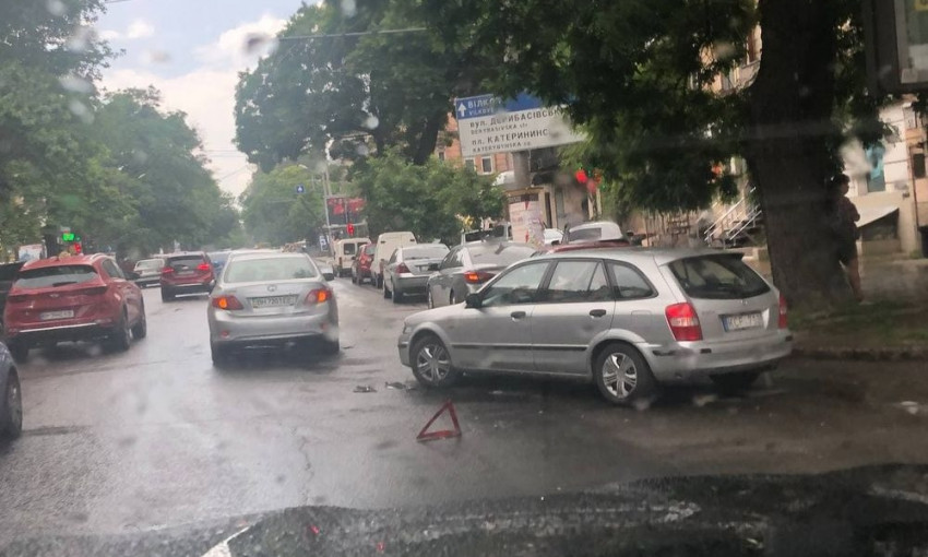 В Одессе на дорогах собрались пробки 