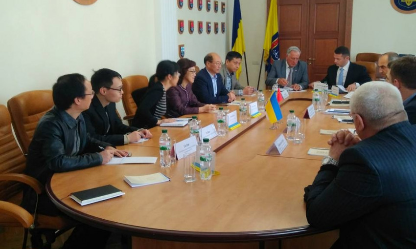 В Одессе прошла встреча с представителями китайской компании по строительству дорог