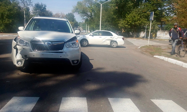 Авария: в Измаиле столкнулись два автомобиля
