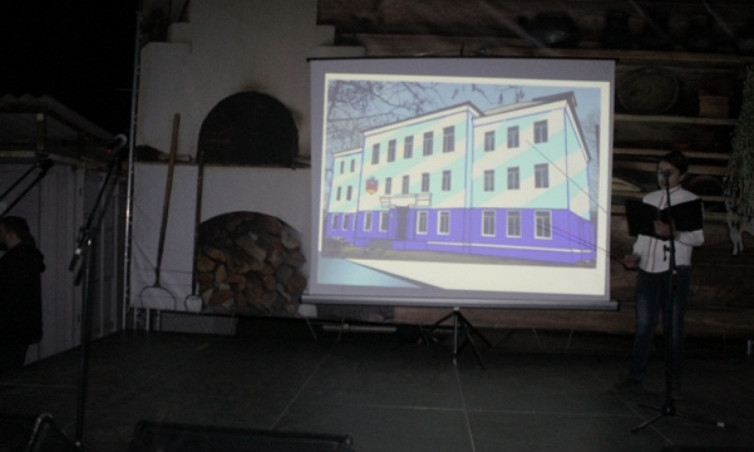 Арцизские школьники сами разработали дизайн фасада здания школы