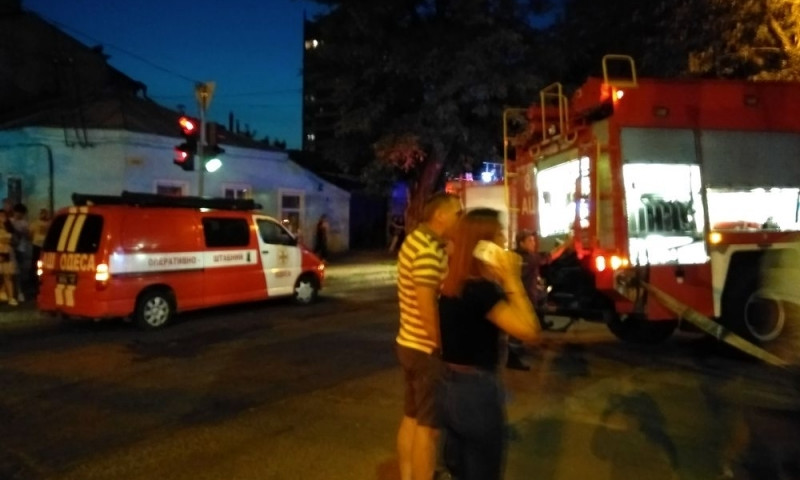 На Молдаванке произошел пожар (ФОТО)
