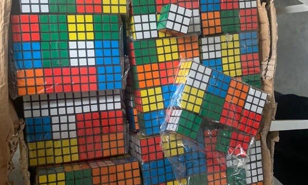 В Одессе таможенники изъяли почти на 3 млн. контрафактных кубиков Рубика