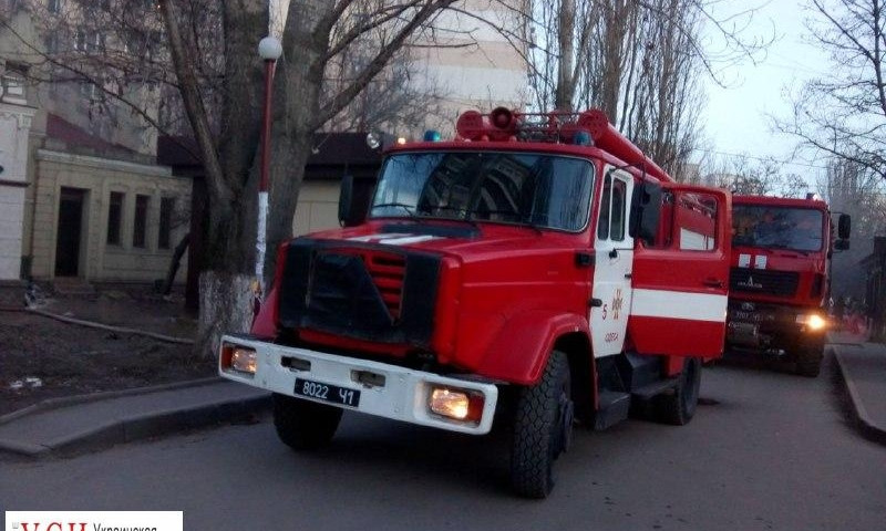 В Одессе очередной пожар в ресторане