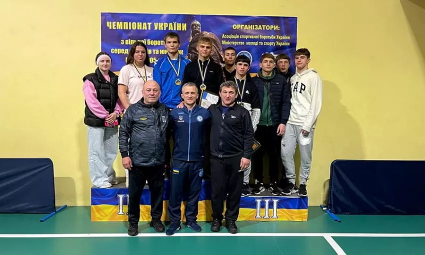 Лучший результат за всю историю: одесские борцы завоевали четыре "золота" на чемпионате Украины