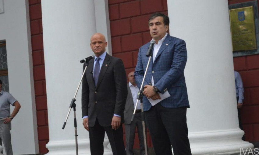 Михаил Саакашвили считает мэра Одессы Труханова своим врагом