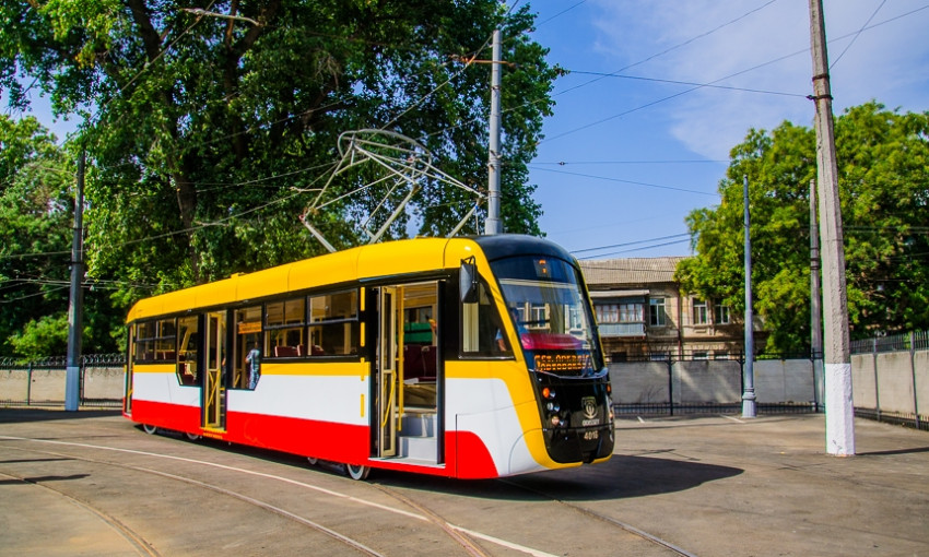В Одессе остановились трамваи 
