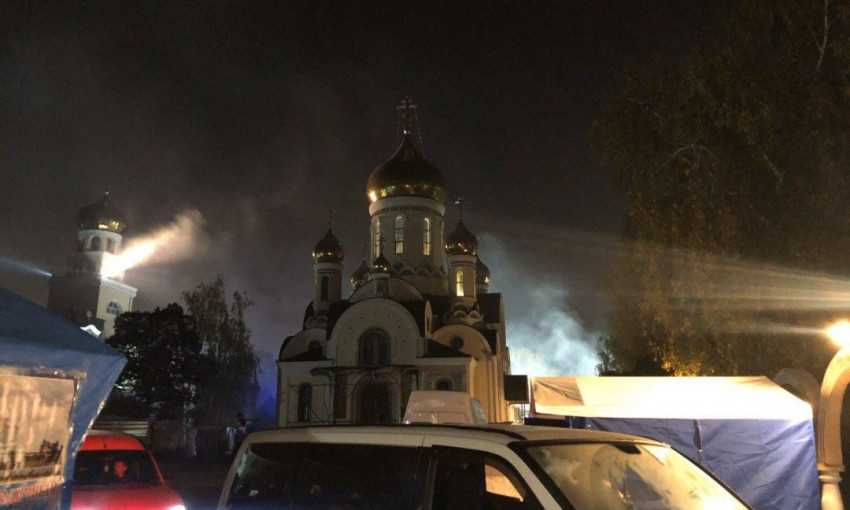 В Одессе горел Иверский монастырь 