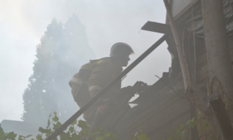 На Дальницкой горел одноэтажный дом