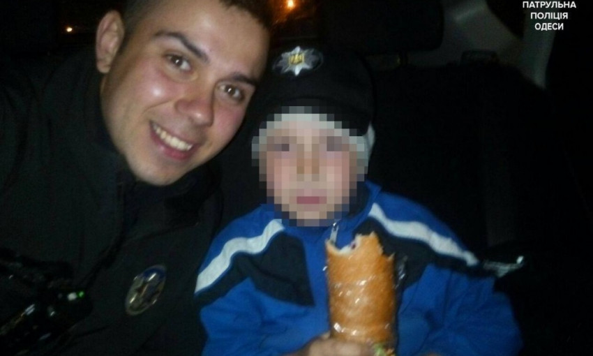 Одесские патрульные вернули 7-летнего беглеца домой