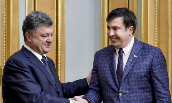 Порошенко раскритиковал работу Саакашвили на посту главы Одесской ОГА