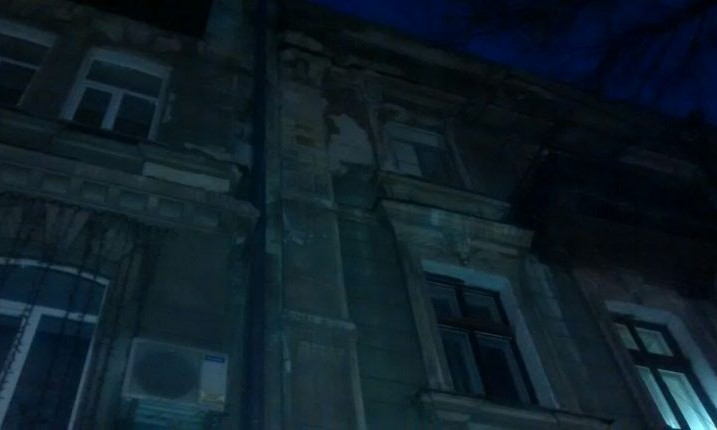 В Одессе за вечер произошло обрушение сразу двух фасадов