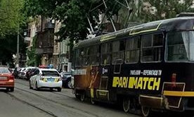 Движение трамваев маршрута № 18 в Одессе временно приостановленно