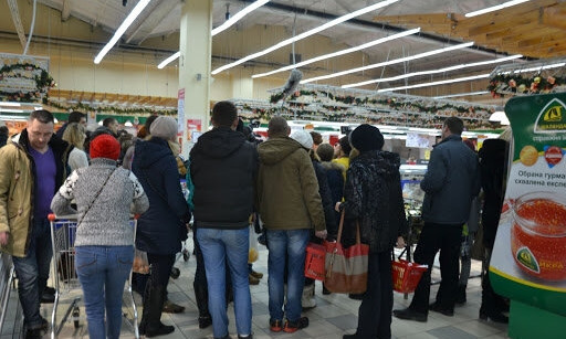 В Одессе начался продуктовый ажиотаж (ВИДЕО)