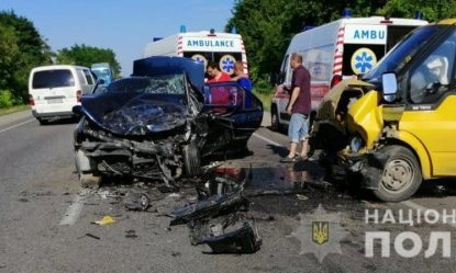 На трассе Одесса-Рени произошла авария: пострадали четверо, в том числе ребенок