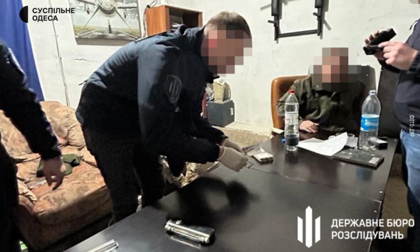 В Одесской области замначальника воинской части попался на взятке в размере 100 тысяч грн