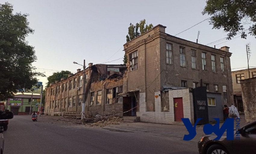 В Одессе обвалилось здание – обновлено 