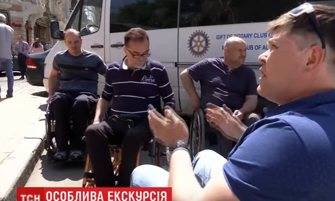 В Одессе разработали экскурсионный маршрут для людей на колясках