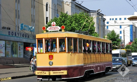 Сегодня в Одессе выйдет на маршрут "Трамвай счастья"
