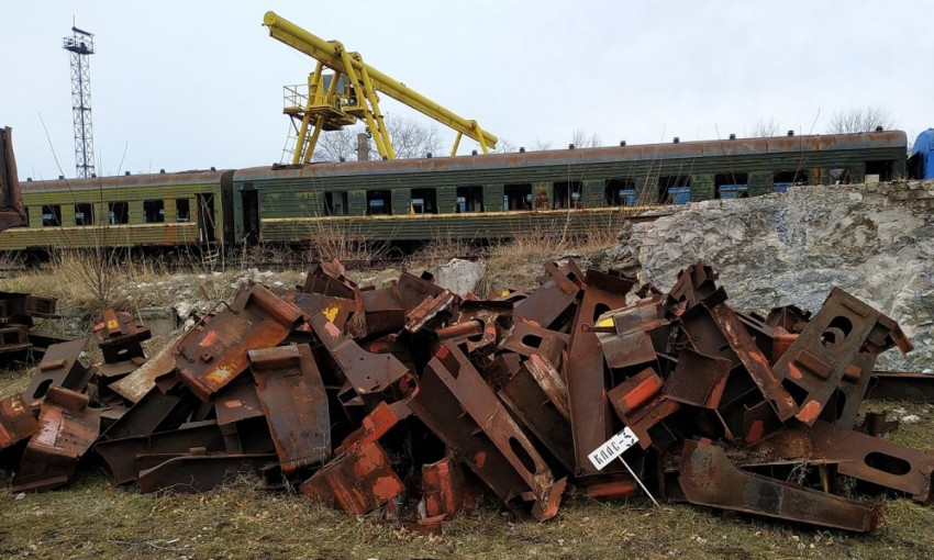 Украинская железная дорога хочет продать металлолом на 77,9 млн грн.