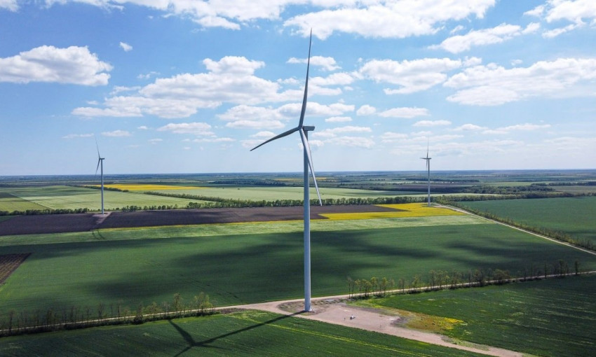 В Белгород-Днестровском районе начали строительство новой ветровой электростанции