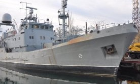 В Одессе прошел испытания новый корабль ВМС Украины 