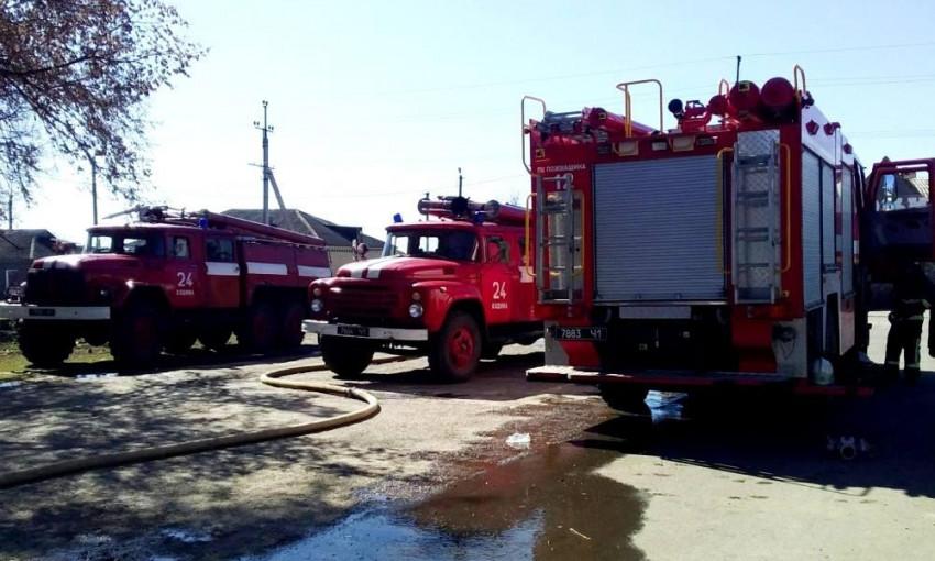 В Одесской области во время пожара в своей квартире погиб мужчина