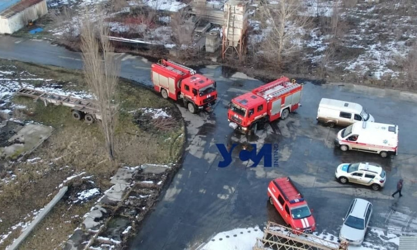 В Одесской области тушат серьезный пожар  
