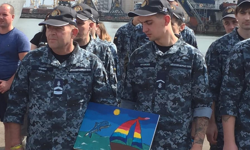 Пленные моряки вернулись в Одессу 